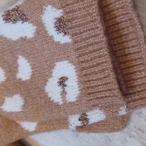 NWT LOFT Tan "Hooded" Fingerless Gloves - Picture 2 of 7